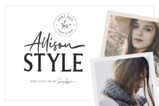 Allison Style Duo: A Versatile Font Pairing for Modern Designers