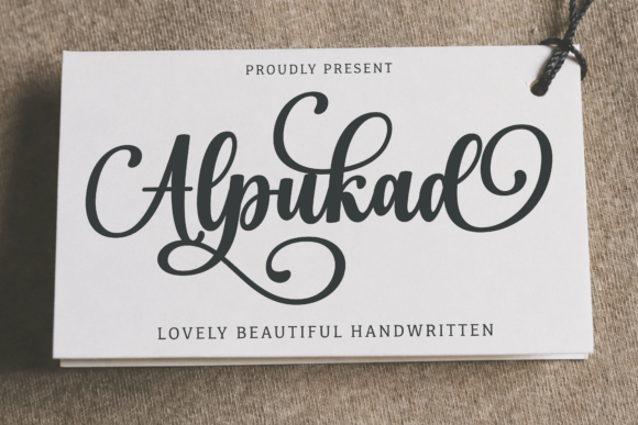 Alpukad: A Handwritten Font with Bold Personality
