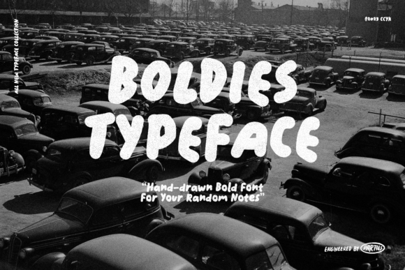 Boldies: A Typeface That Feels Like a Sunny Afternoon