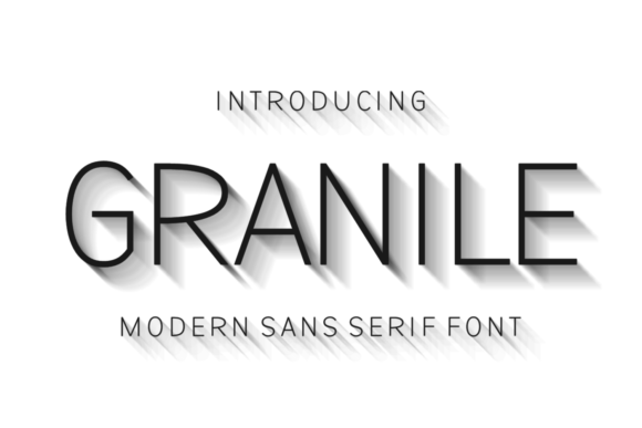 Granile: The Modern Sans Serif Font for a Polished Look