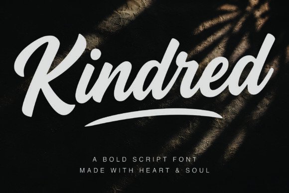 Kindred: A Modern Handwritten Font for Authentic Brands