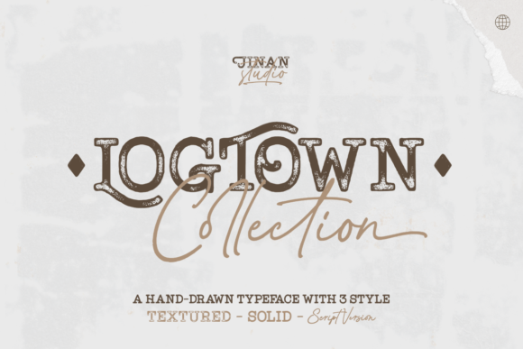 Logtown: The Hand-Drawn Font for Authentic Branding