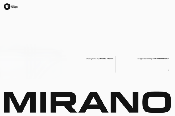 Mirano Extended: Channeling Automotive History into Modern Typography