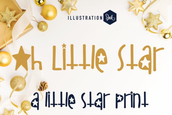 Oh Little Star: A Hand-Crafted Font That Brings Whimsy to Your Designs