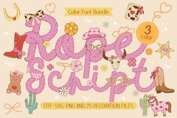 Rope Script: A Playful Western Twist on Modern Typography