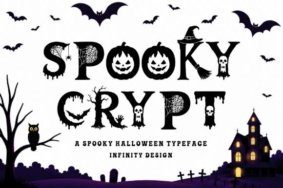 Spooky Crypt: The Ultimate Halloween Display Font