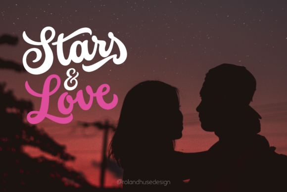 Stars & Love: A Guide to This Retro-Brush Font