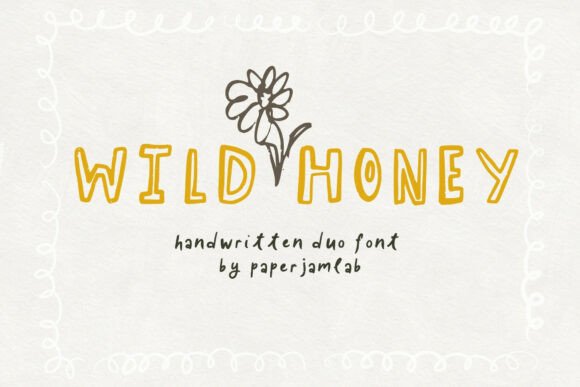 Wild Honey: A Font That Feels Like a Sunday Morning