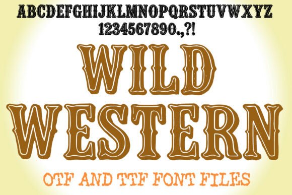 Wild Western Font: Capturing Frontier Spirit in Design